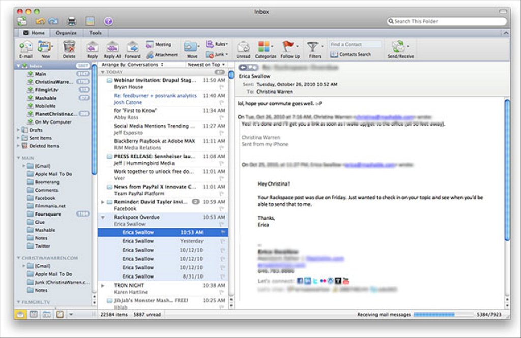 outlook email for mac